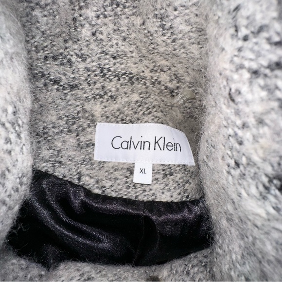 Women's Calvin Klein Gray Wool Blend Walker Coat - XL - NWOT - Picture 9 of 9